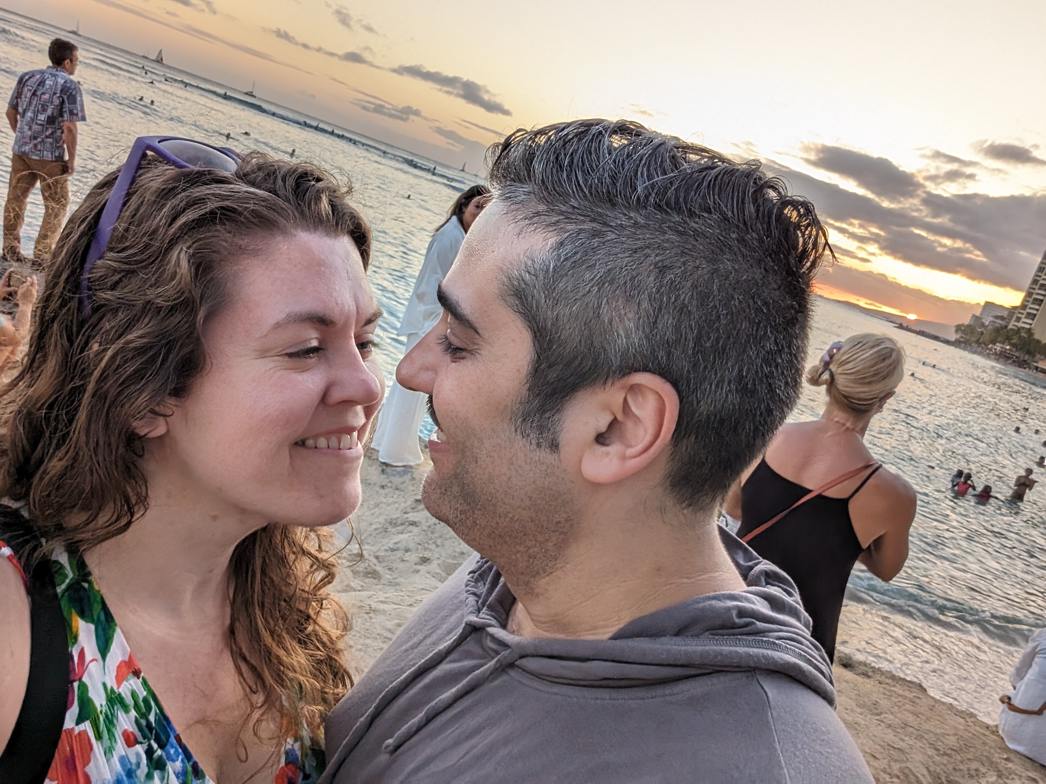 Steph & Andy in Honolulu, Hawaii, May 2024